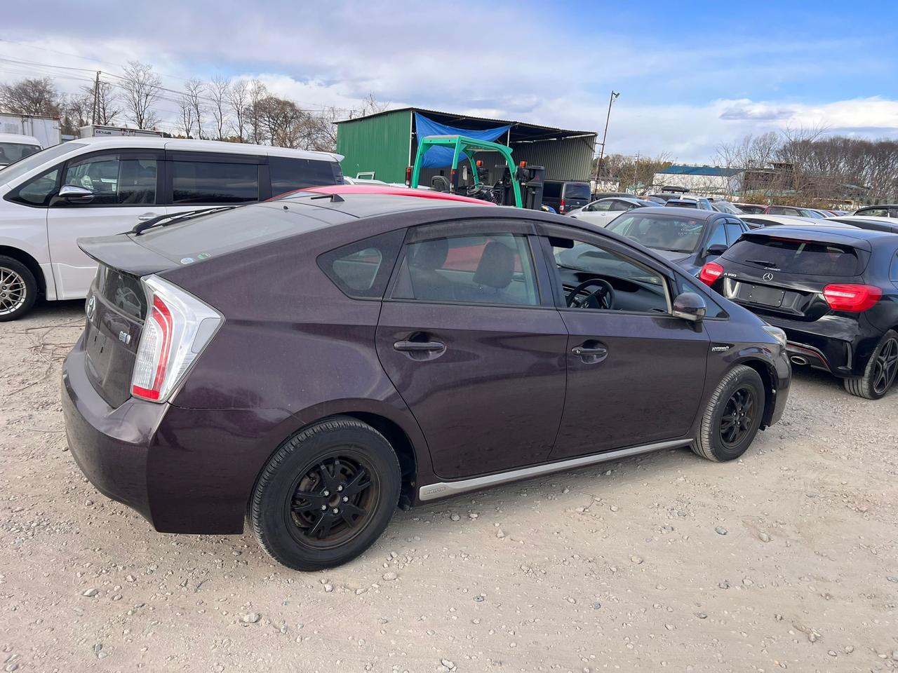 
Toyota Prius Plus Purple full									