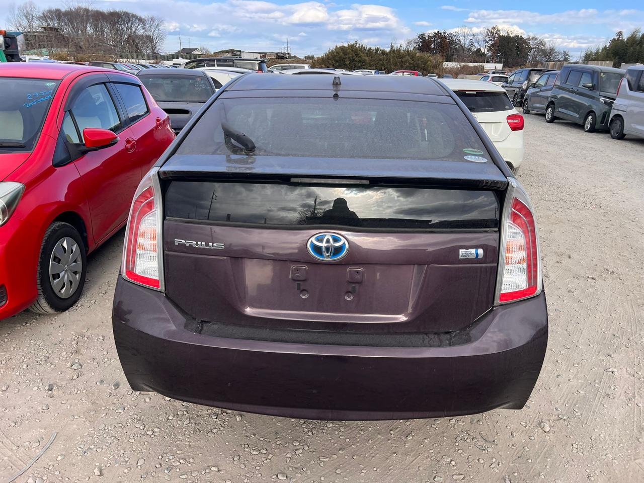 
Toyota Prius Plus Purple full									