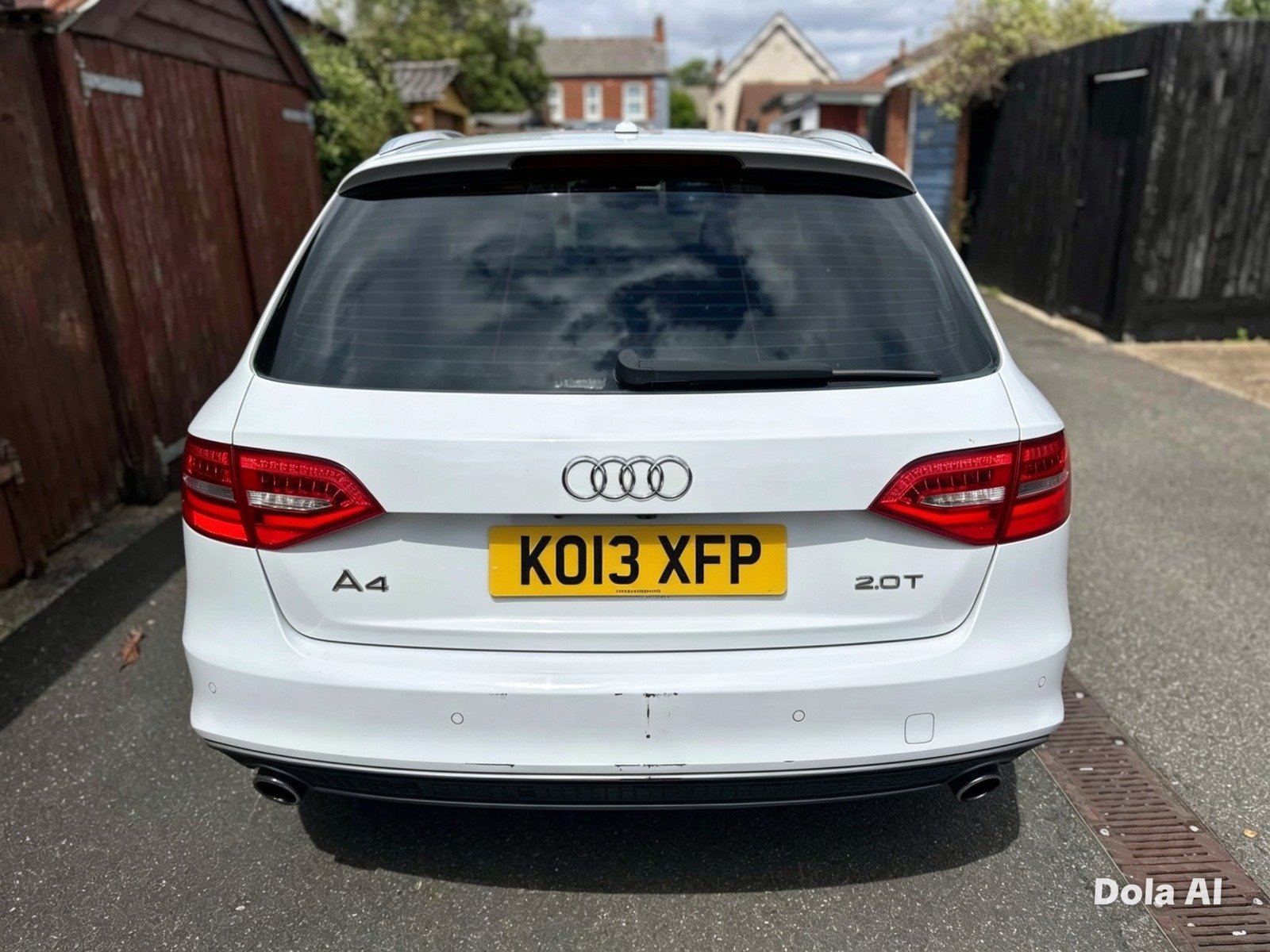 
Audi A4 Avante 2013 White full									