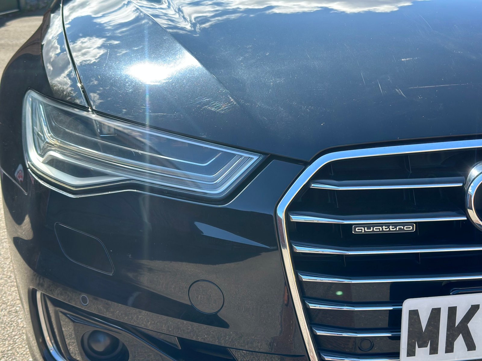 
Audi A6 Avante 2015 black full									
