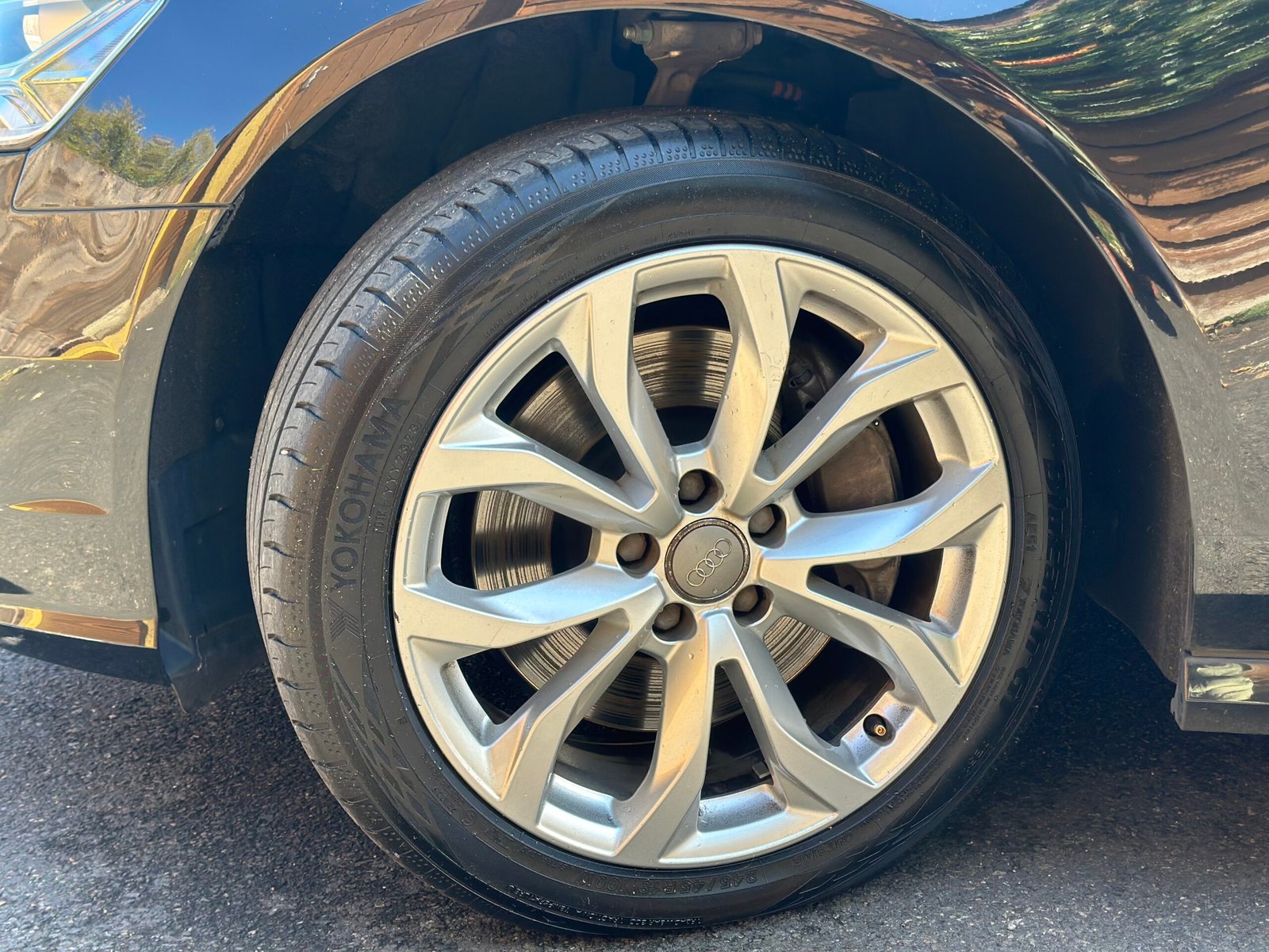
Audi A6 Avante 2015 black full									