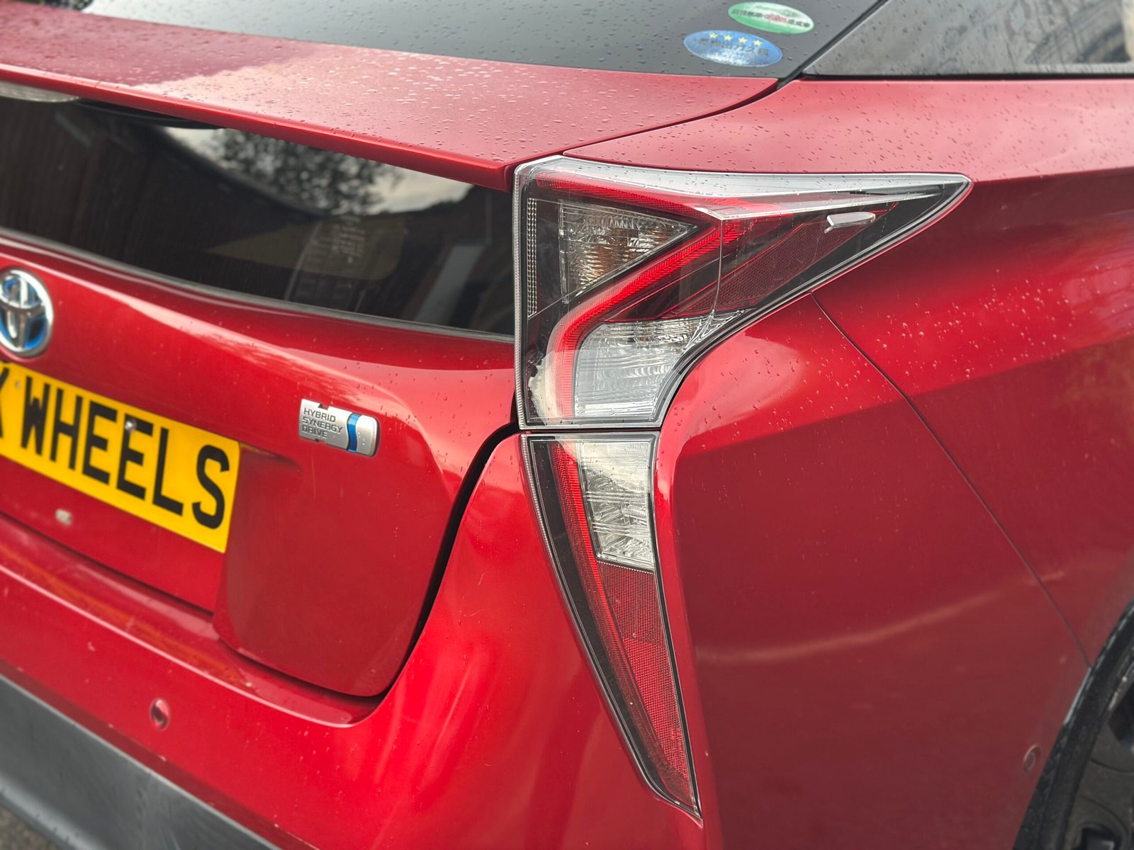 
Prius S Touring Package 2016 Red full									