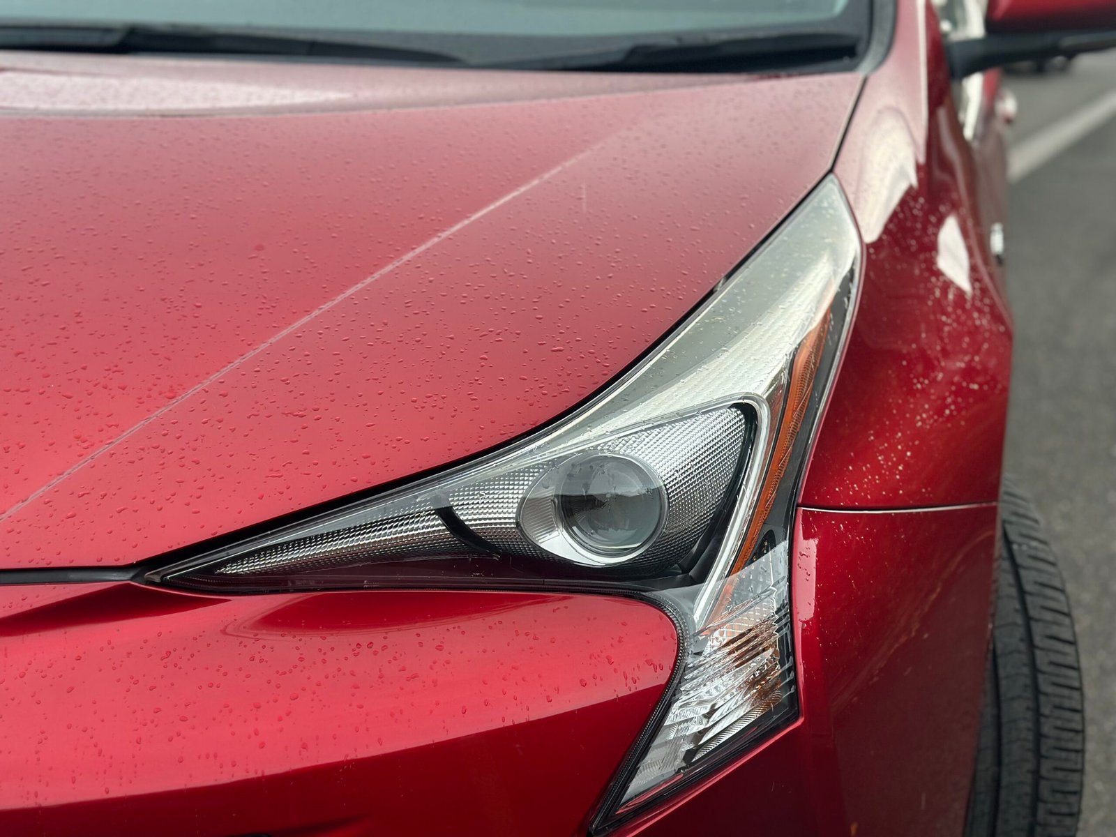 
Prius S Touring Package 2016 Red full									