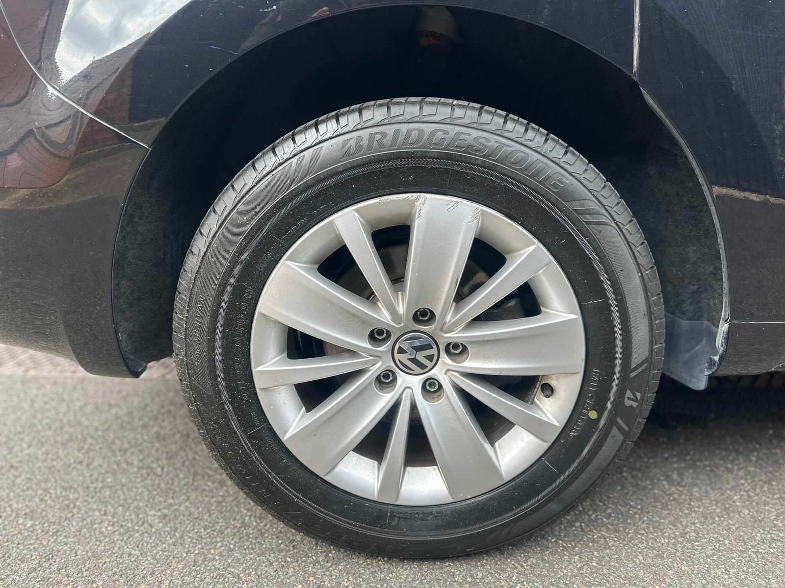 
Volkswagen Sharan 2013 Black full									