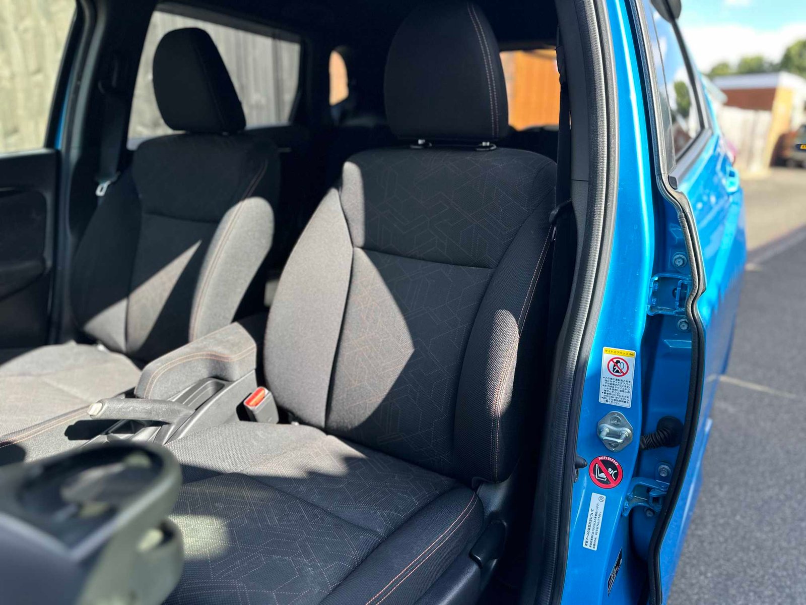 
Honda Fit S Package 2013 Blue full									