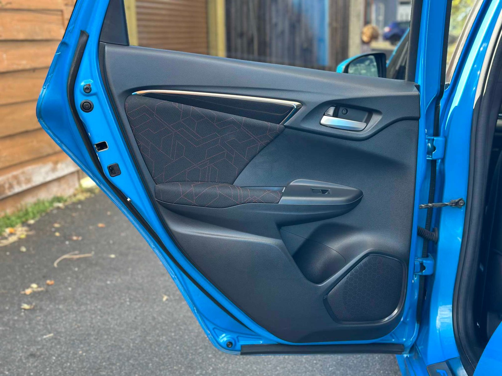 
Honda Fit S Package 2013 Blue full									