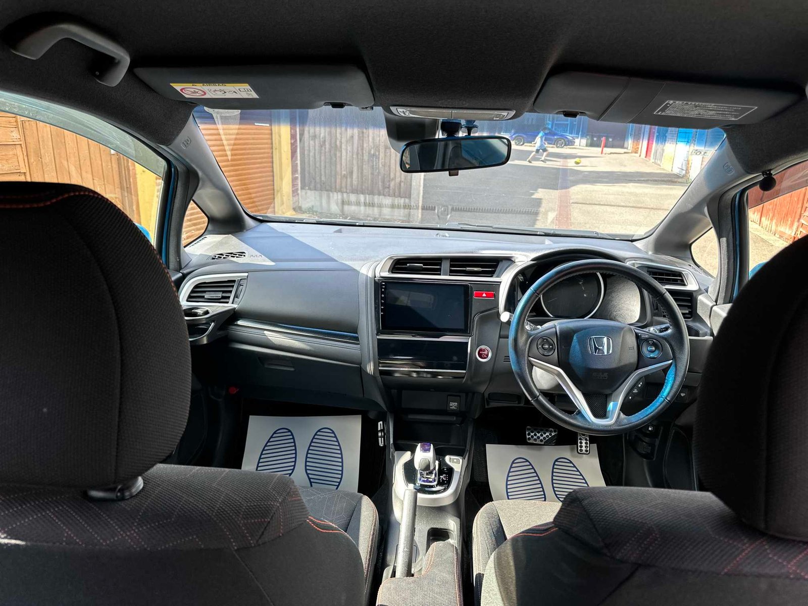 
Honda Fit S Package 2013 Blue full									