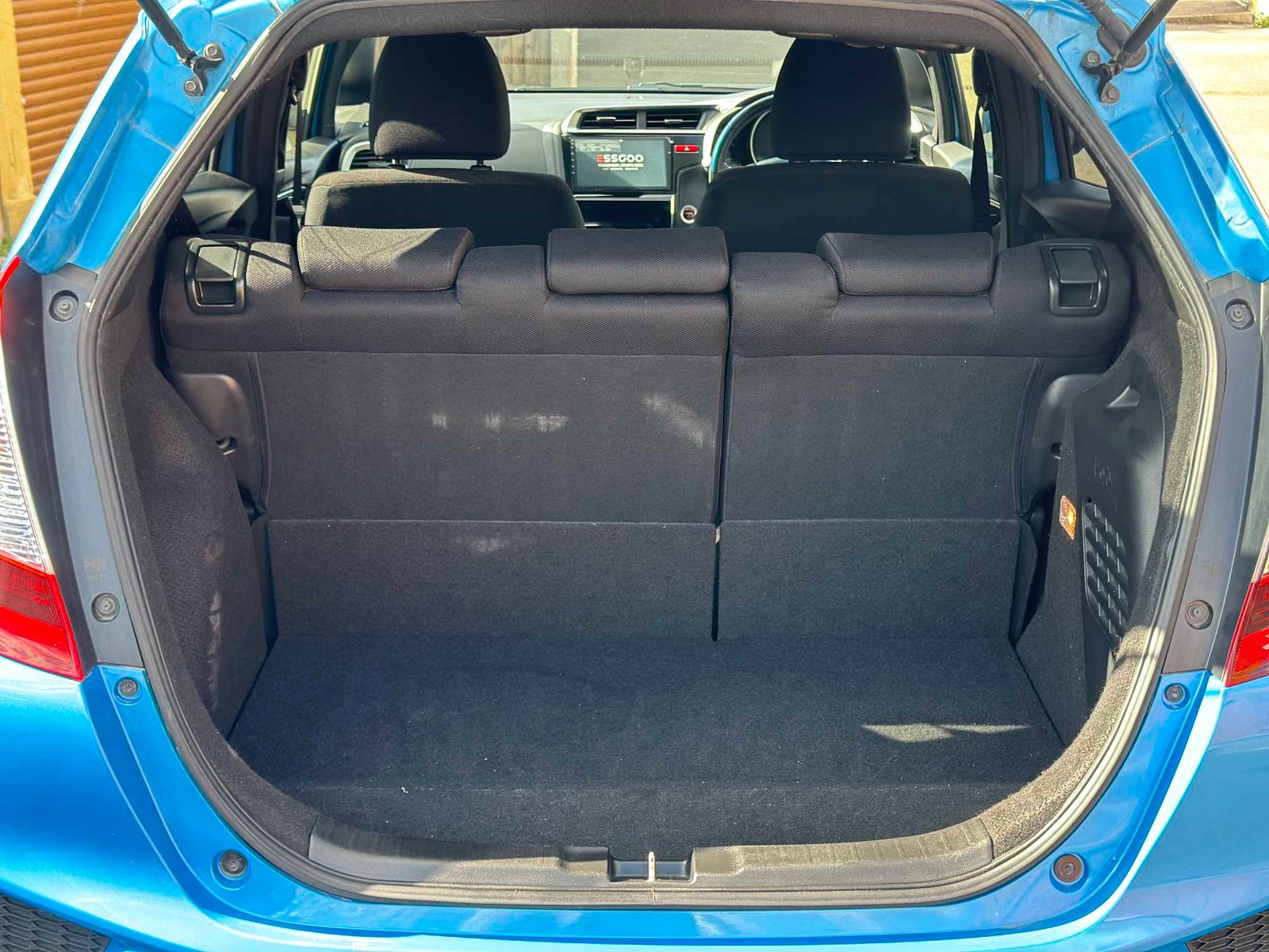 
Honda Fit S Package 2013 Blue full									
