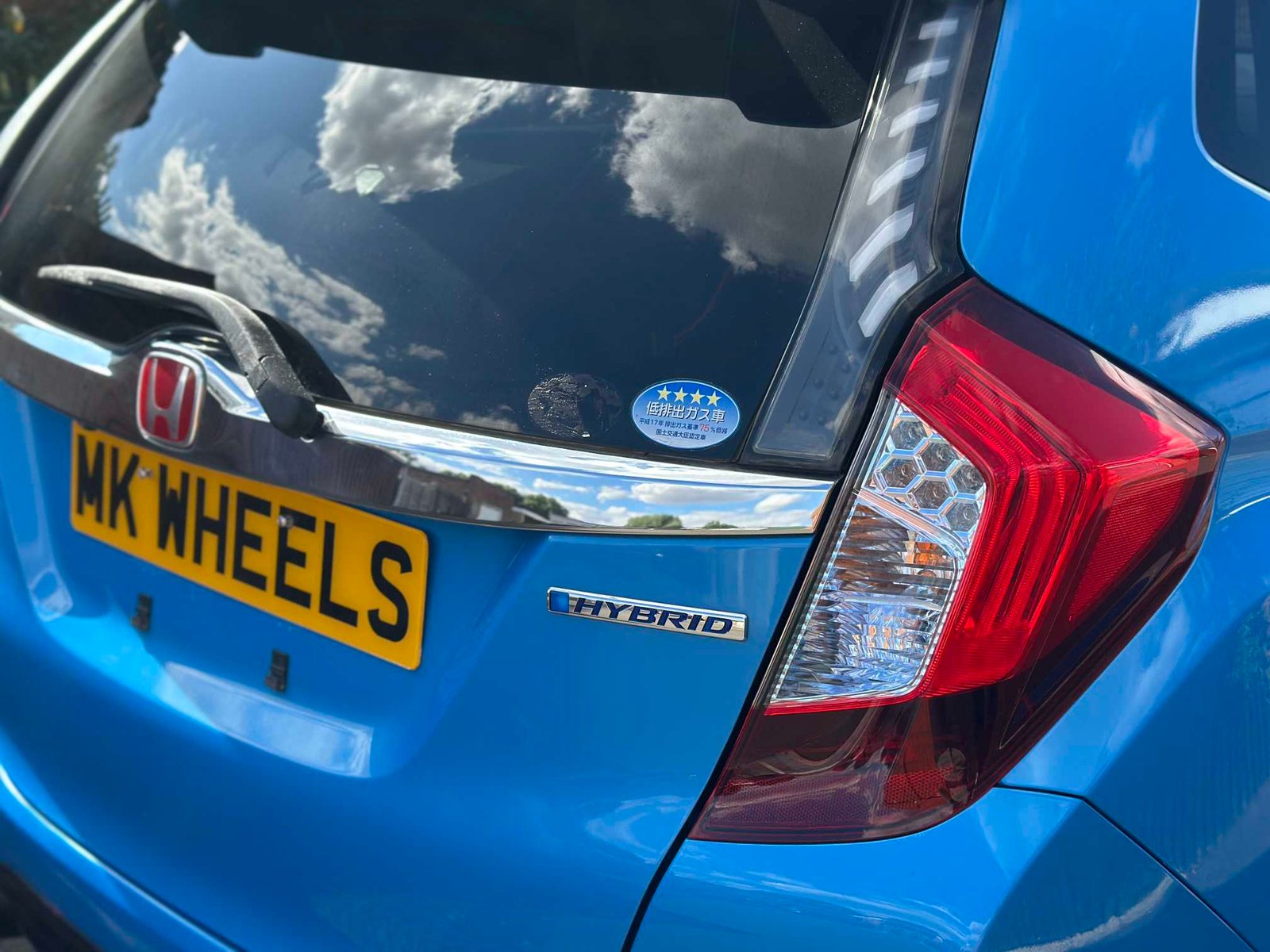 
Honda Fit S Package 2013 Blue full									