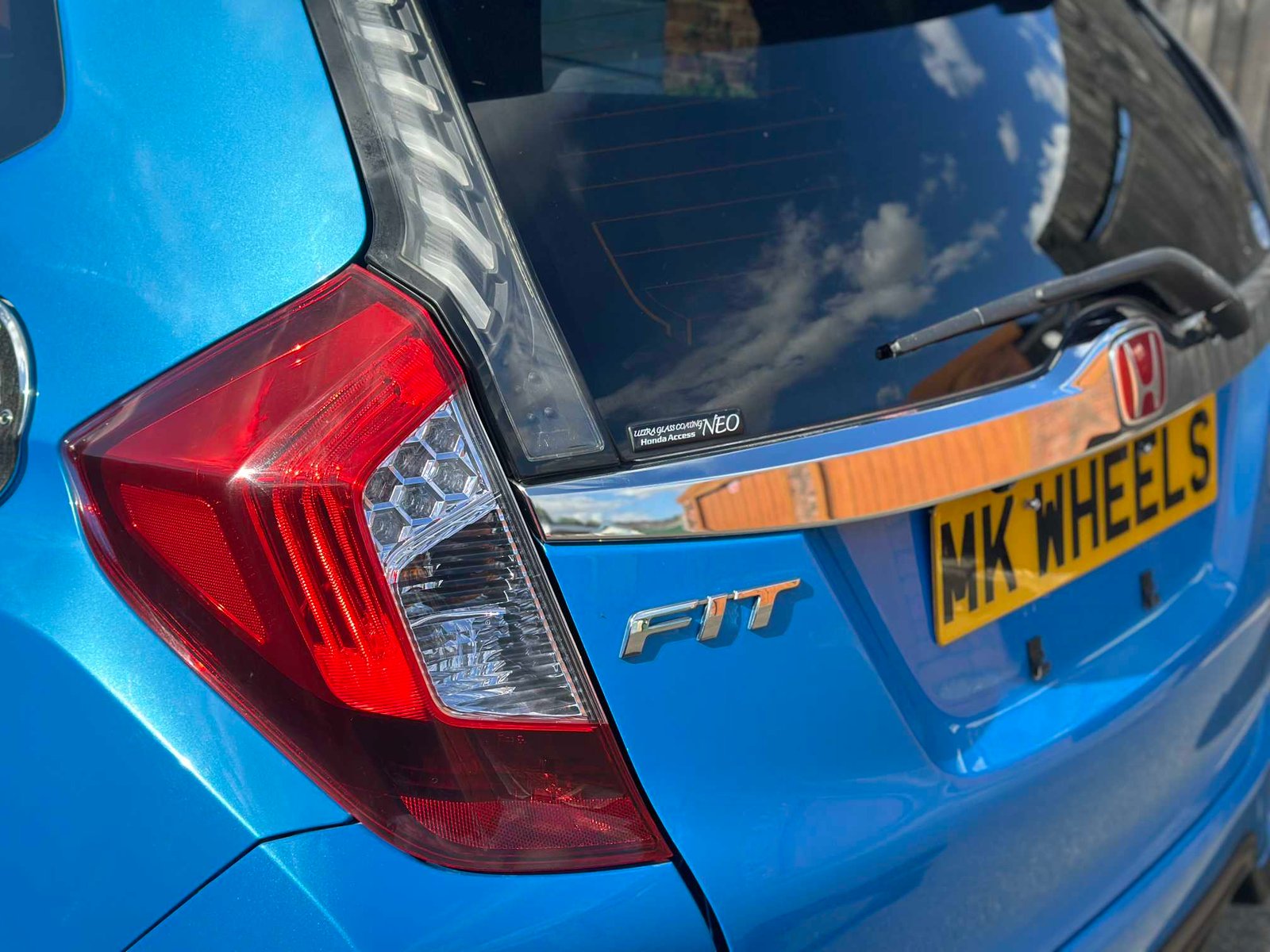 
Honda Fit S Package 2013 Blue full									
