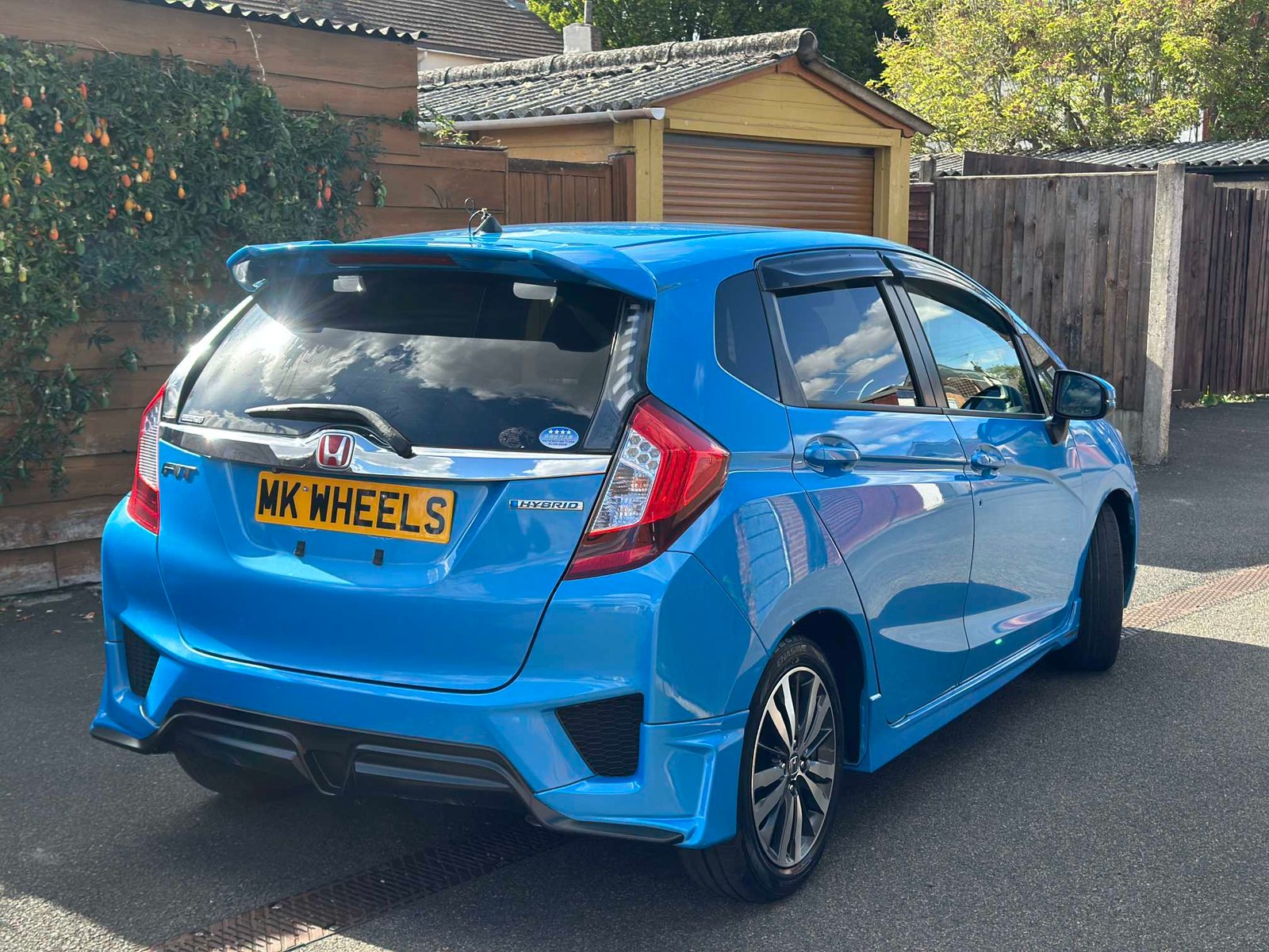 
Honda Fit S Package 2013 Blue full									