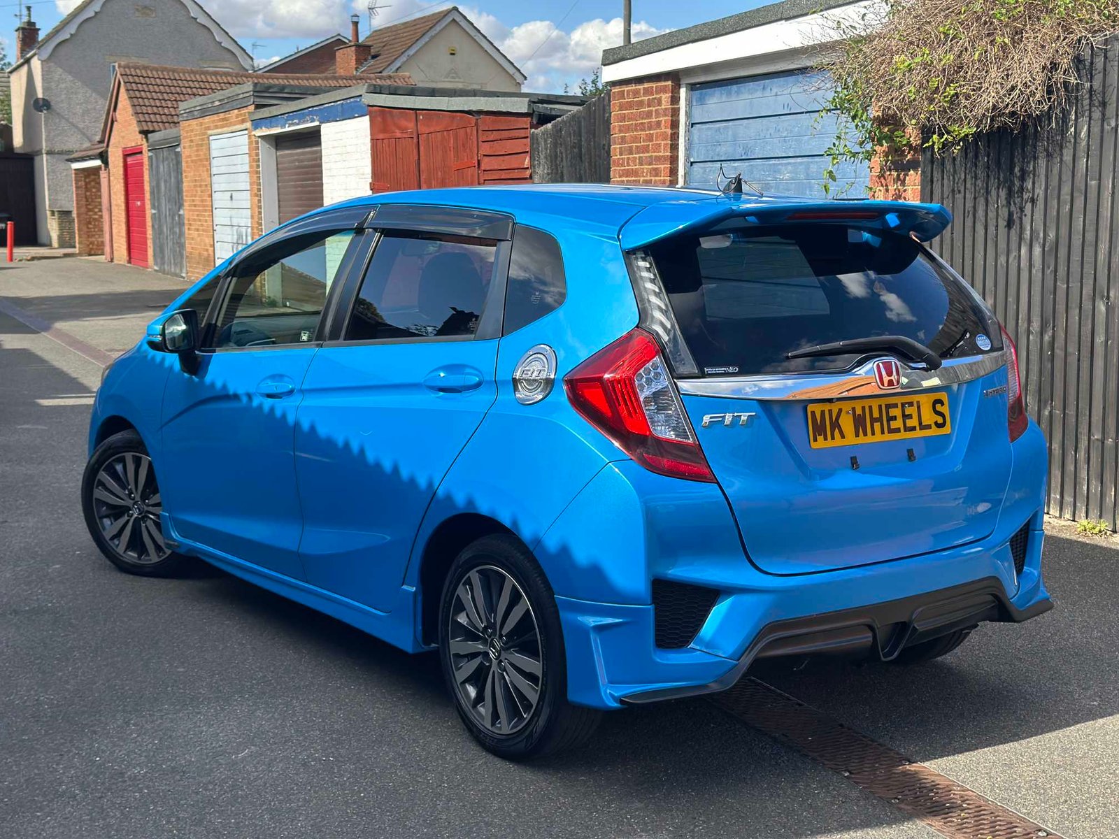 
Honda Fit S Package 2013 Blue full									