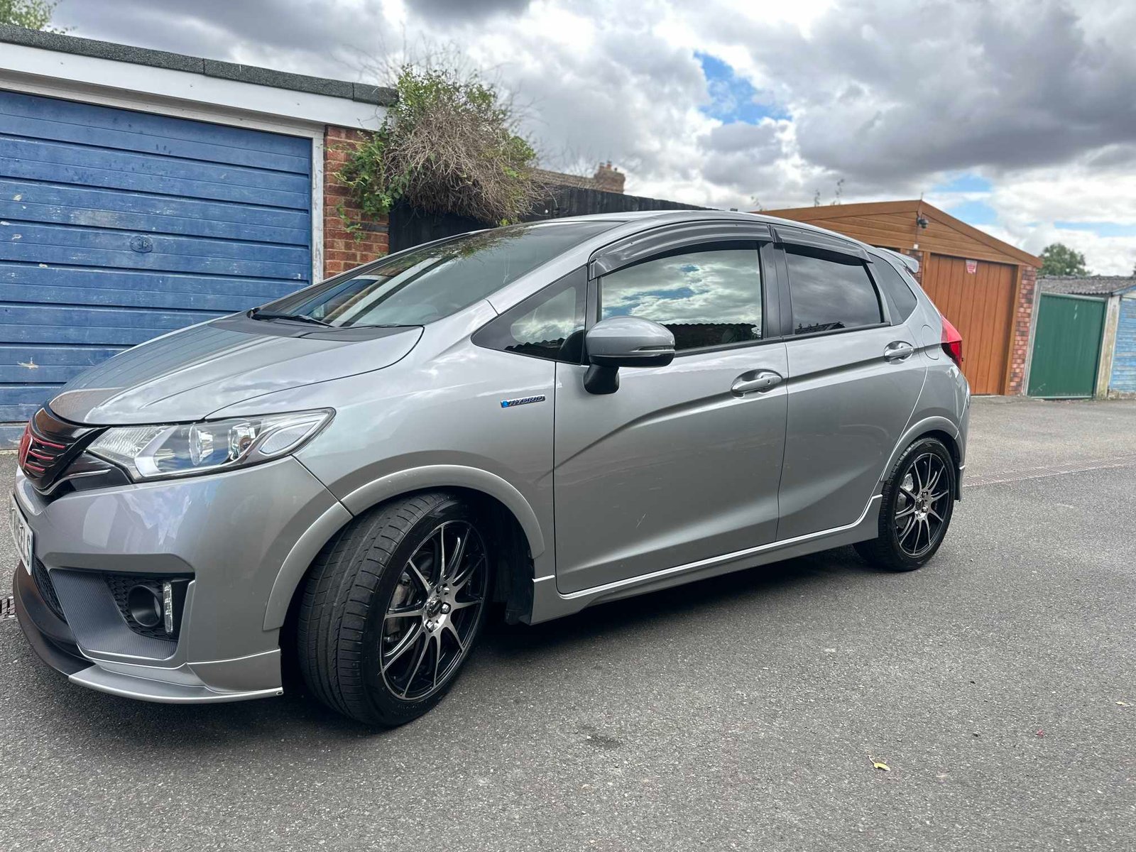 
Honda Fit S Package 2014 Grey full									
