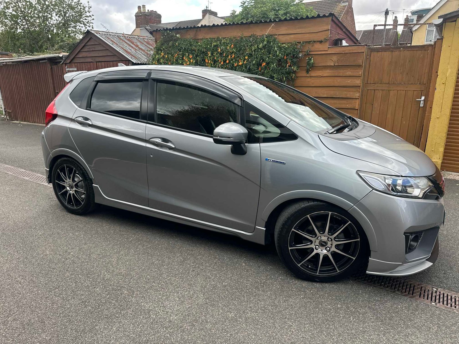 
Honda Fit S Package 2014 Grey full									