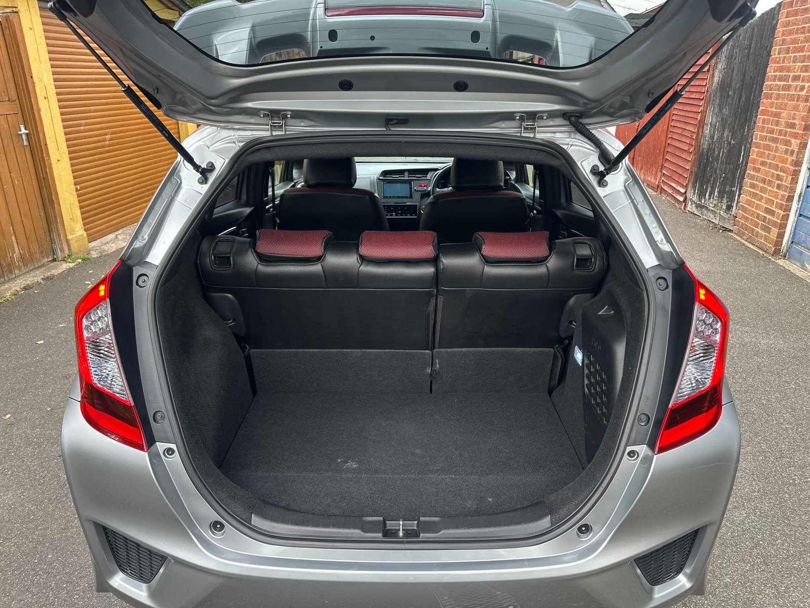 
Honda Fit S Package 2014 Grey full									