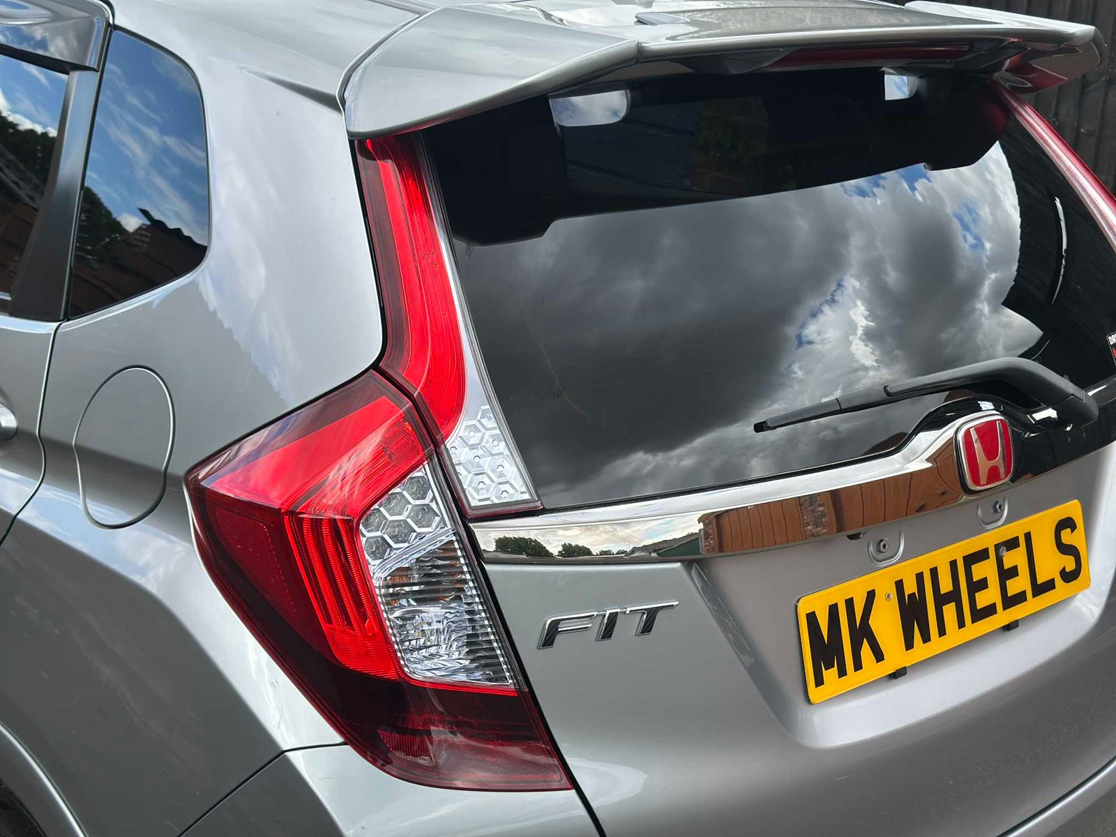 
Honda Fit S Package 2014 Grey full									