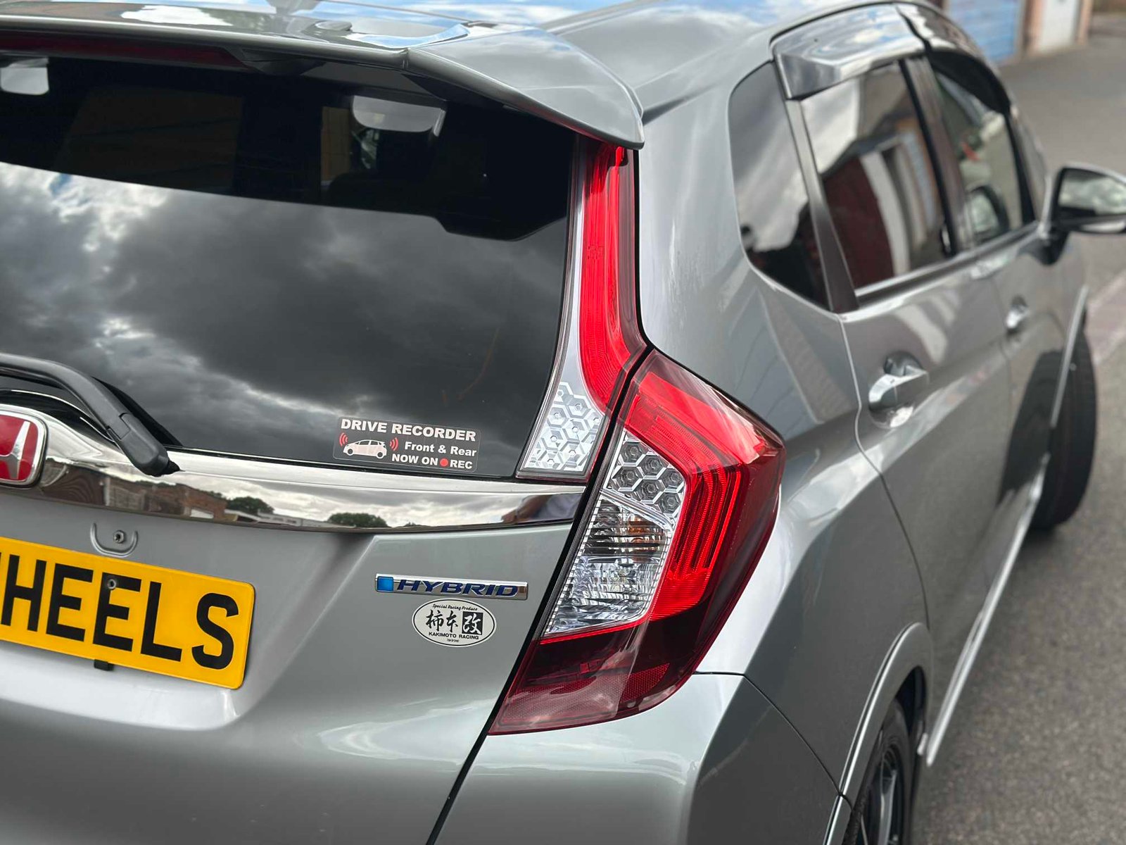 
Honda Fit S Package 2014 Grey full									