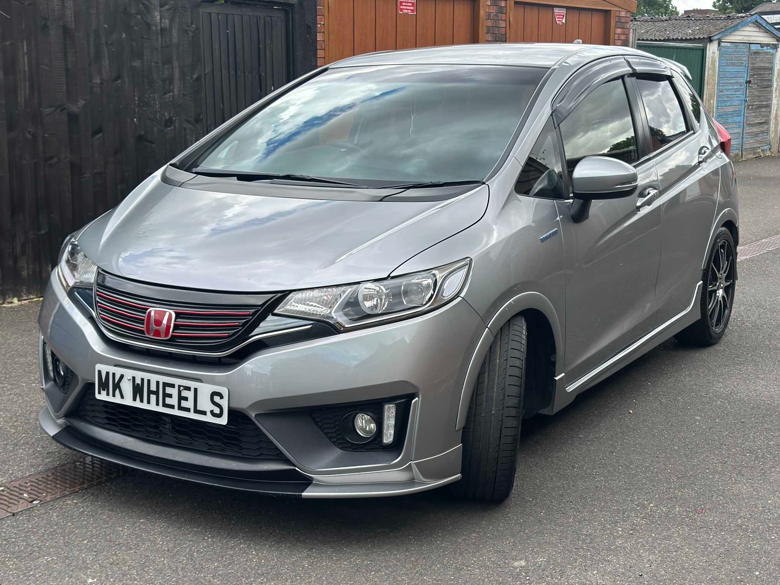 
Honda Fit S Package 2014 Grey full									