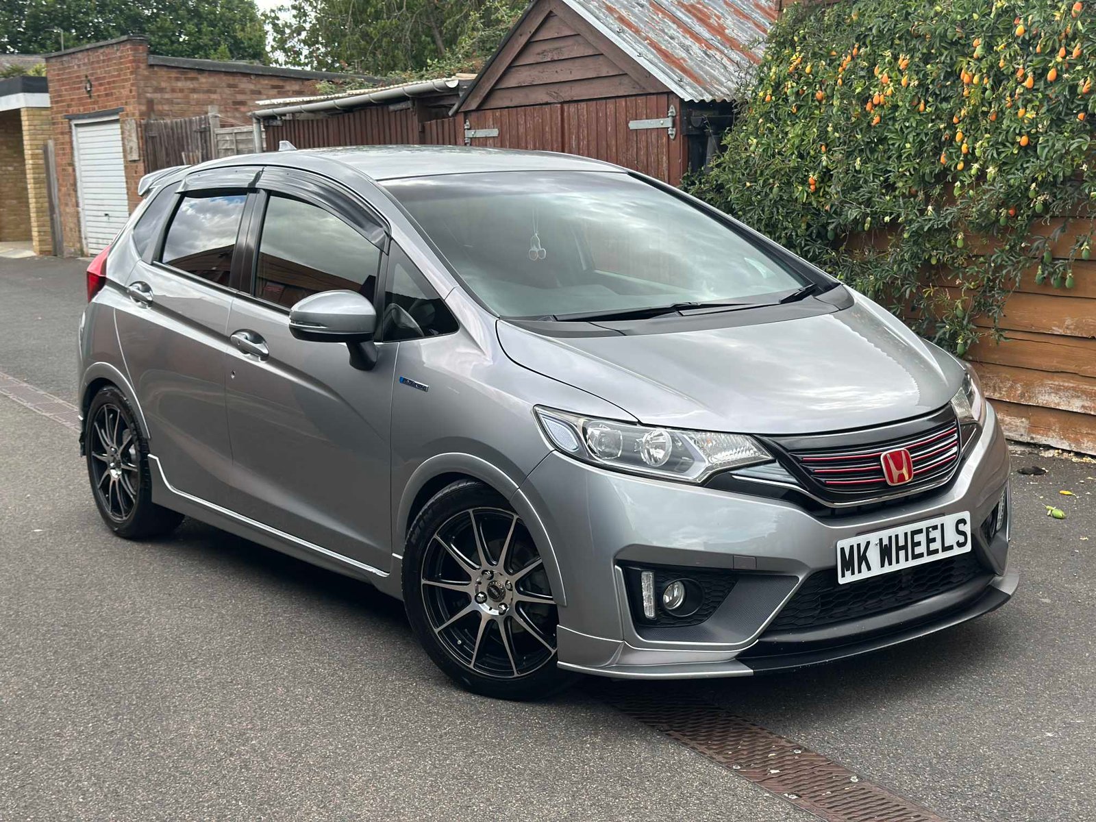 
Honda Fit S Package 2014 Grey full									