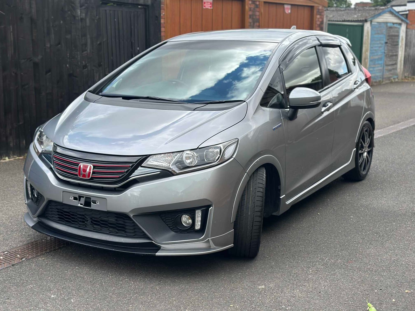 
Honda Fit S Package 2014 Grey full									