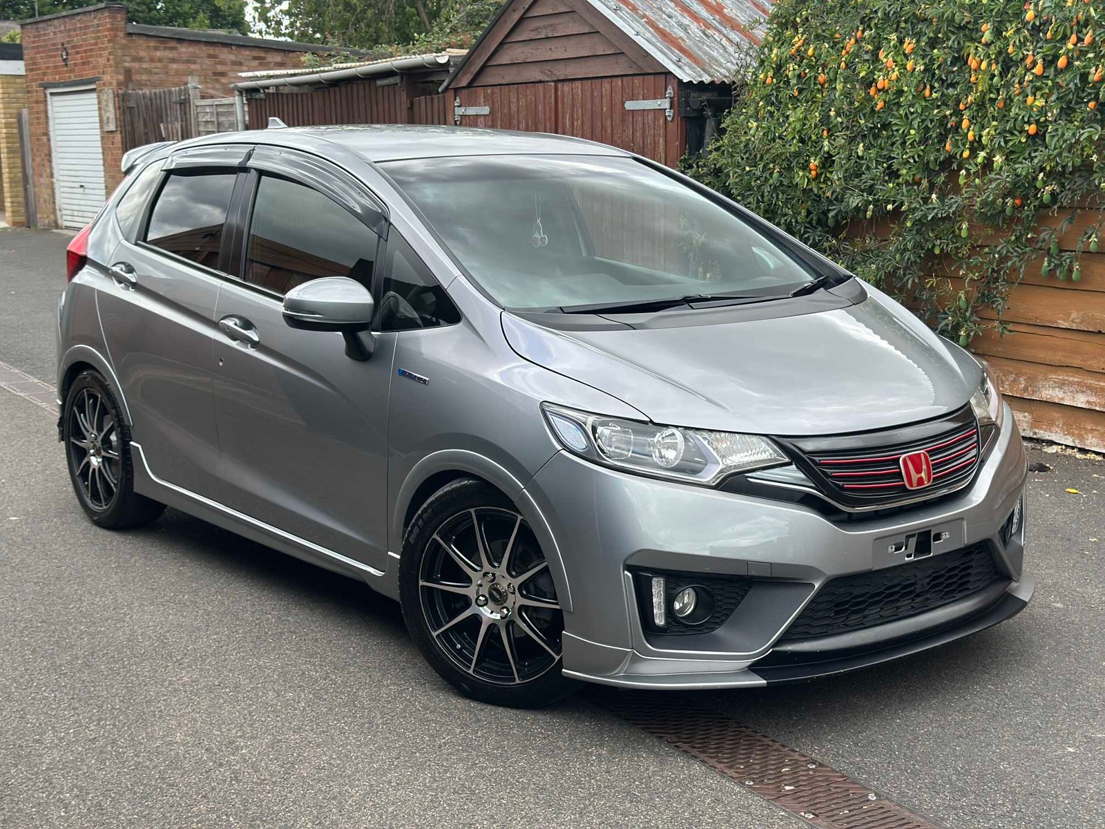 
Honda Fit S Package 2014 Grey full									