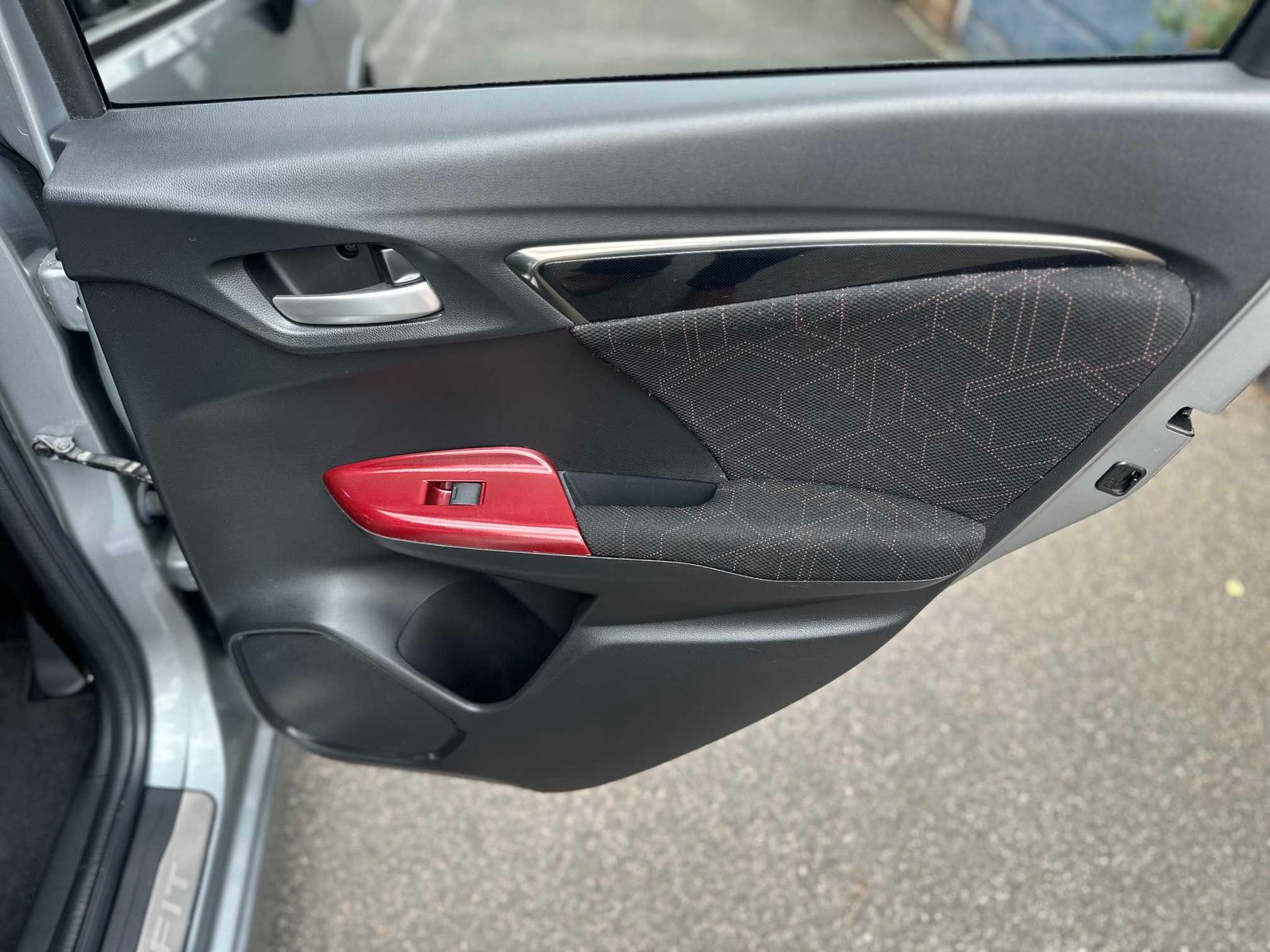 
Honda Fit S Package 2014 Grey full									