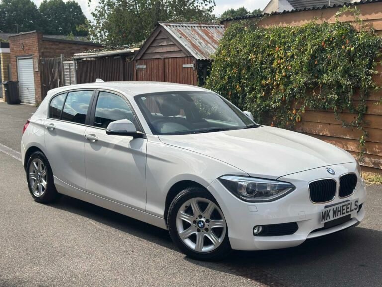 BMW 1 Series 2012 White