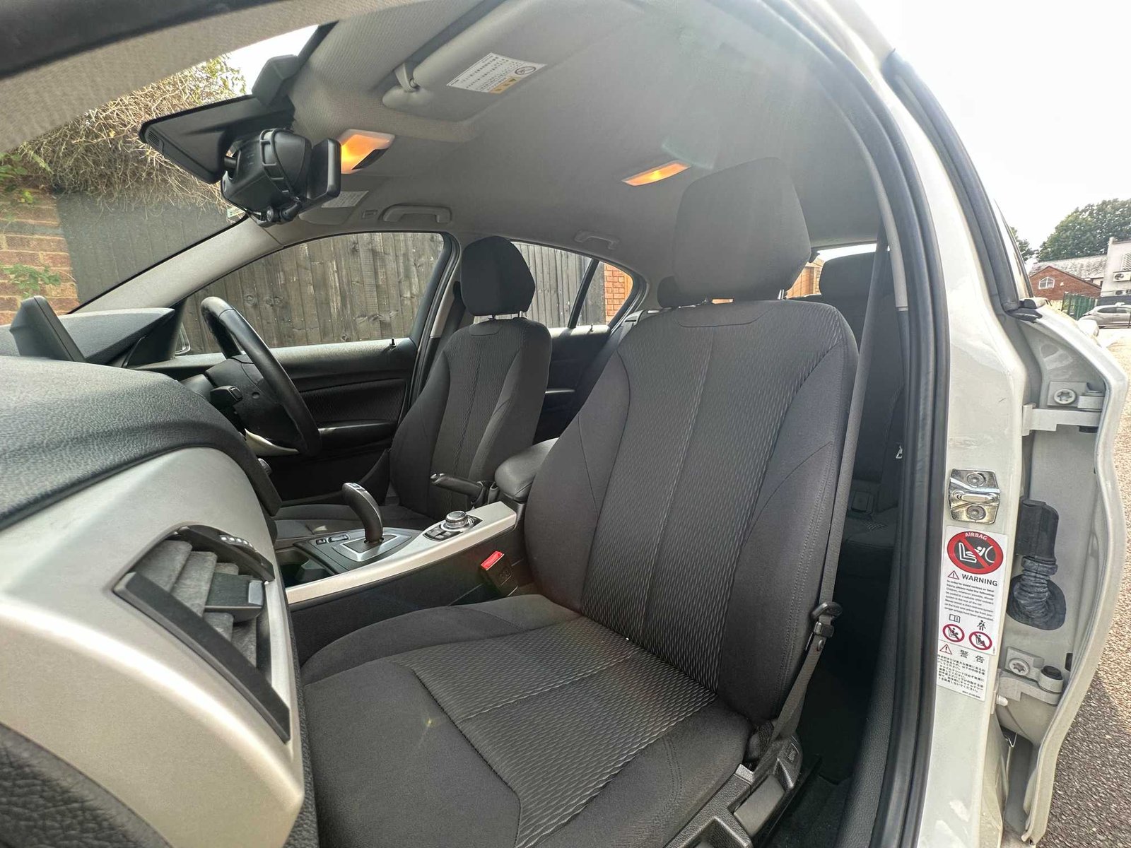 
BMW 1 Series 2012 White full									