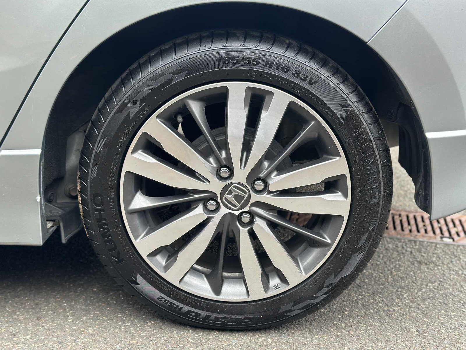 
Honda Fit 2014 S Package Grey full									