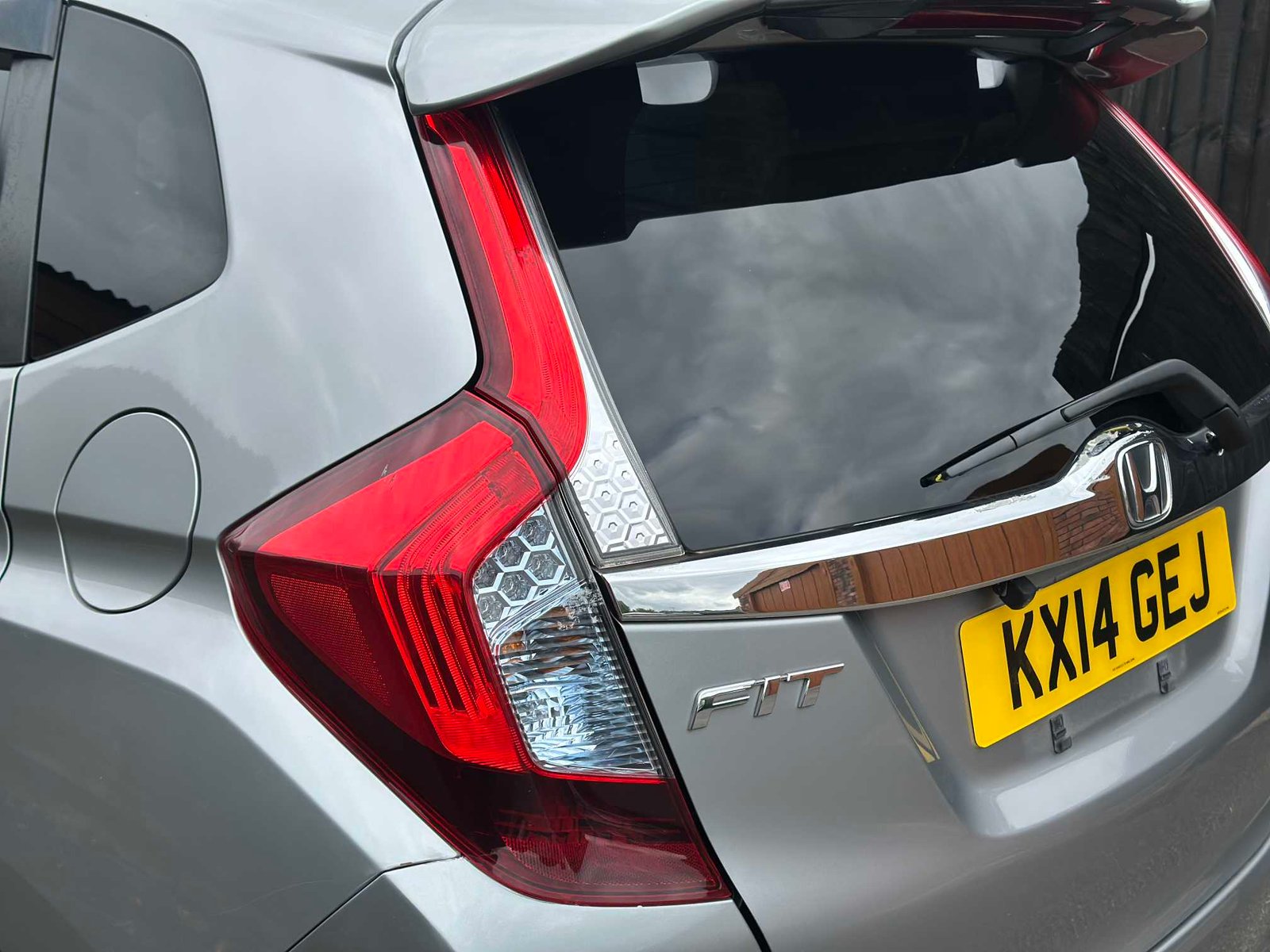 
Honda Fit 2014 S Package Grey full									