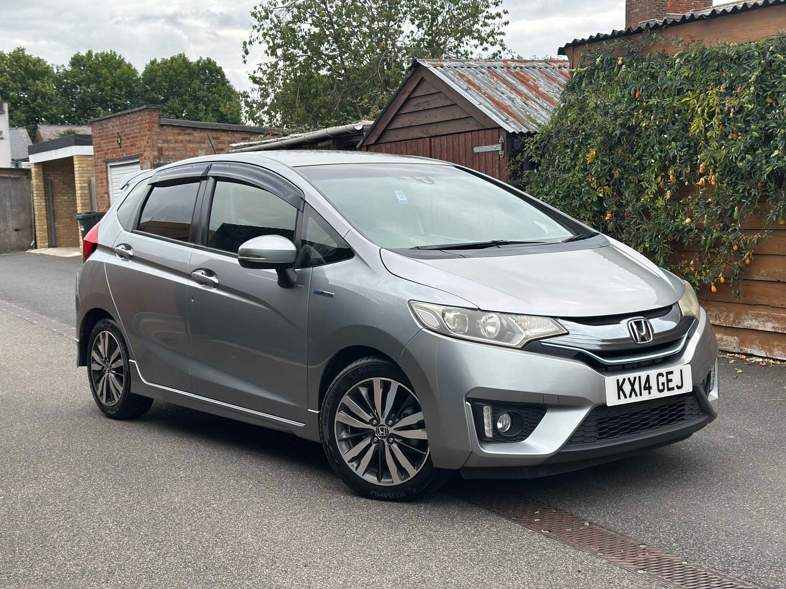 
Honda Fit 2014 S Package Grey full									
