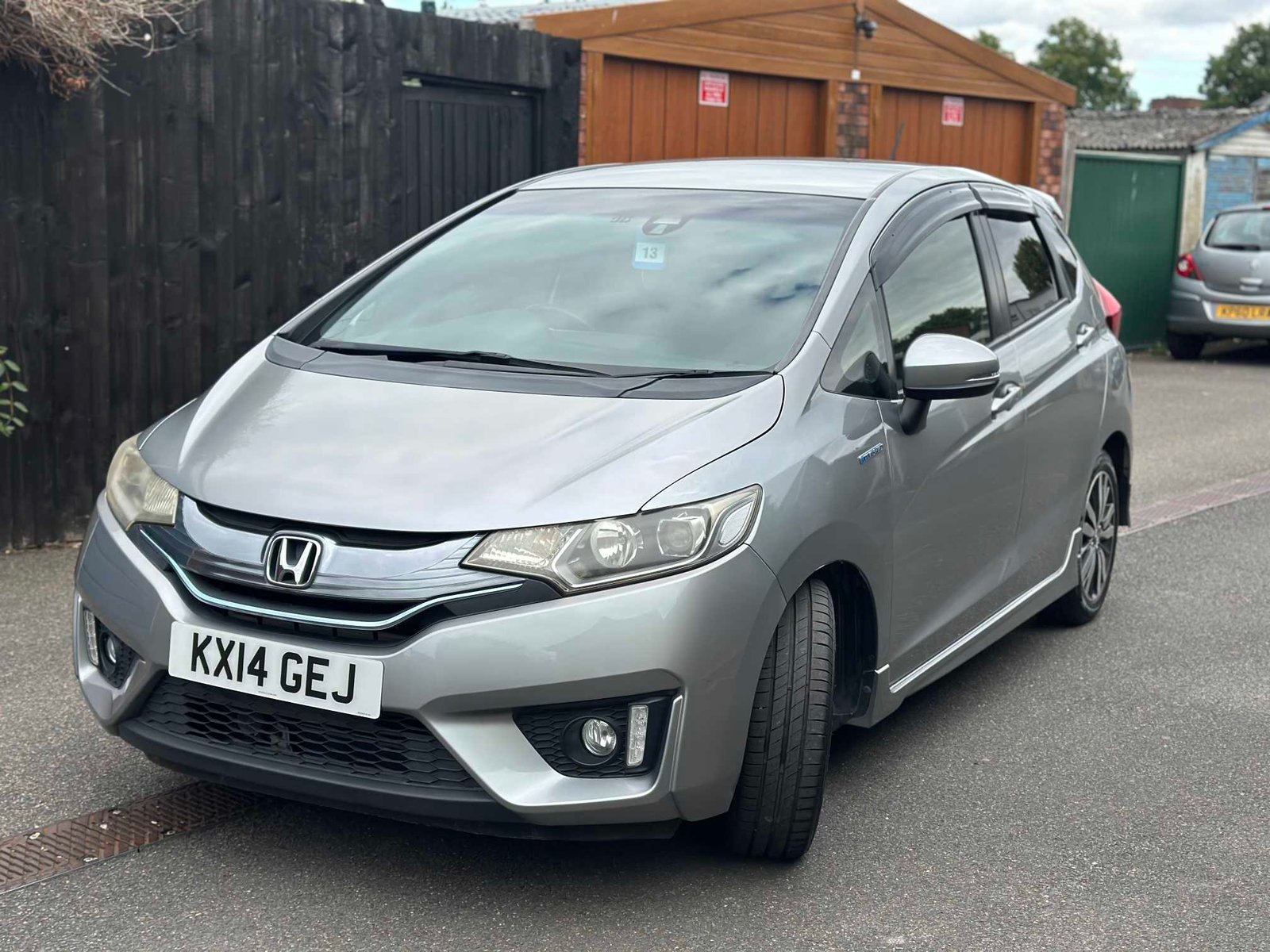 
Honda Fit 2014 S Package Grey full									