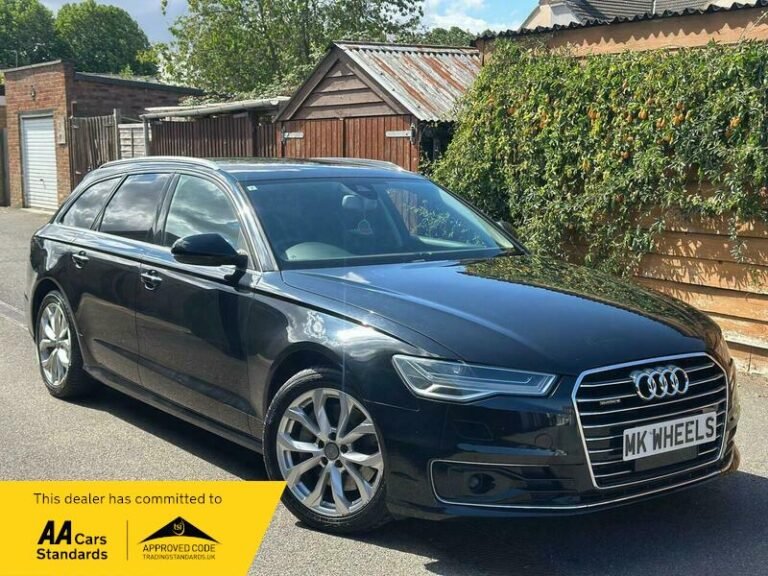 Audi A6 Avante 2015 black