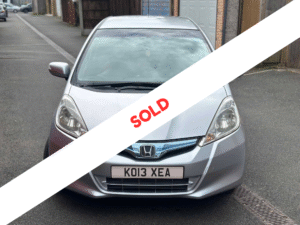 Honda Fit Silver 2013
