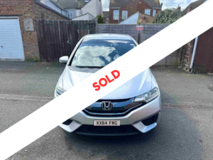 Honda Fit Silver 2015
