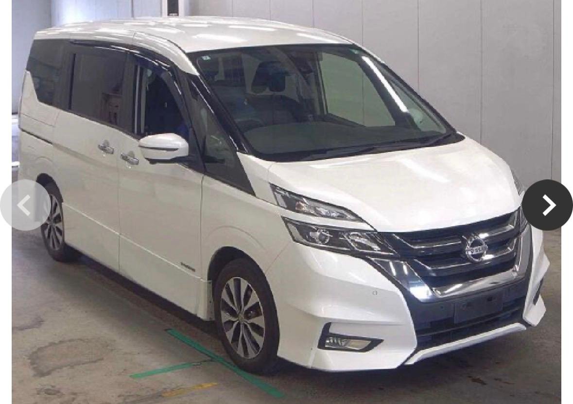 
Nissan Serena 2019 White full									
