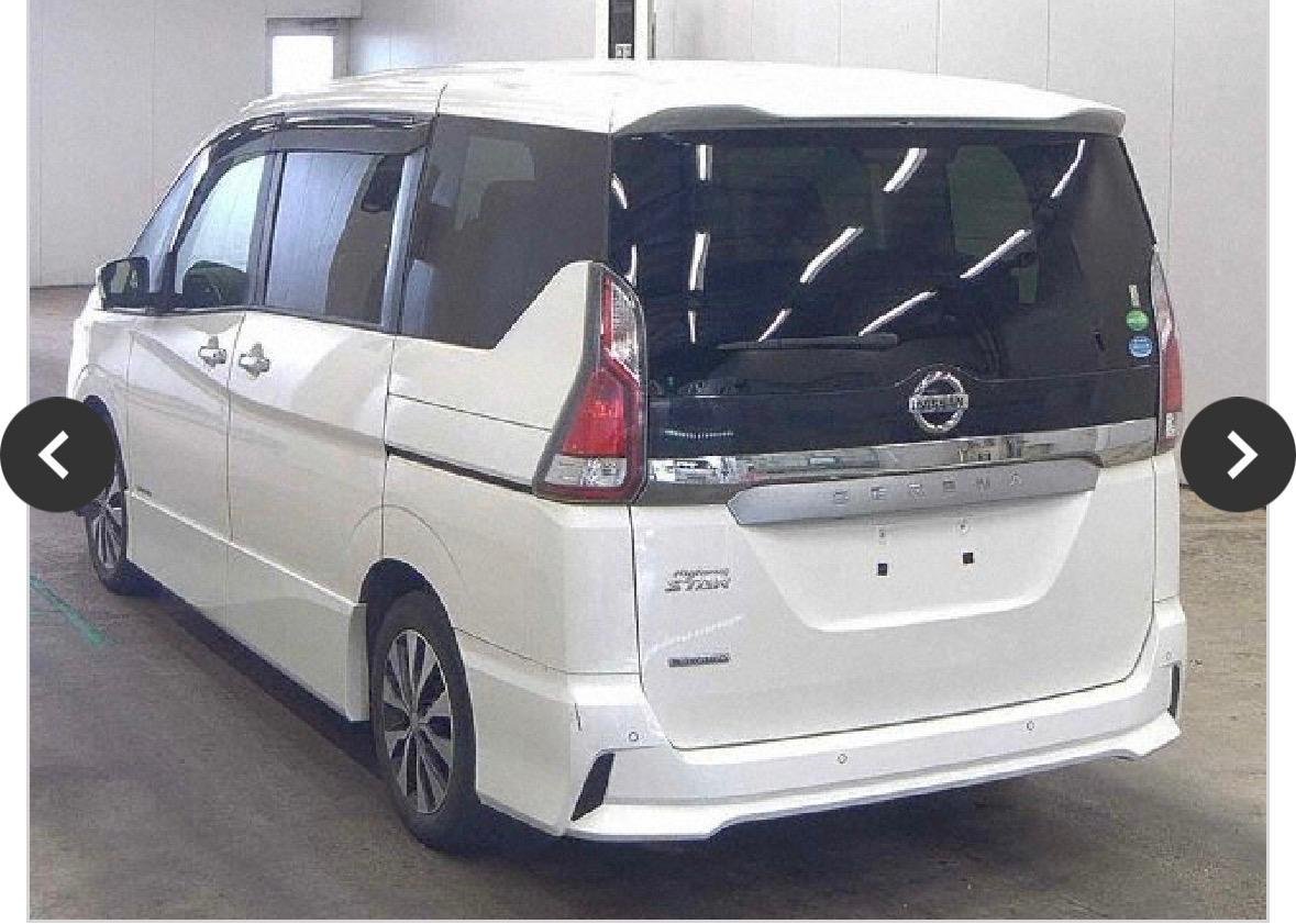 
Nissan Serena 2019 White full									