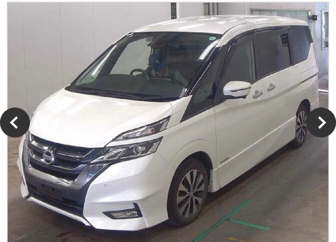
Nissan Serena 2019 White full									