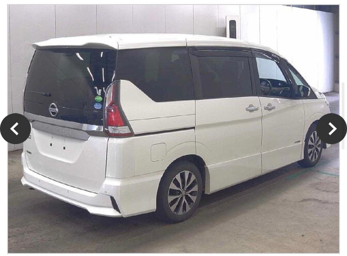 
Nissan Serena 2019 White full									
