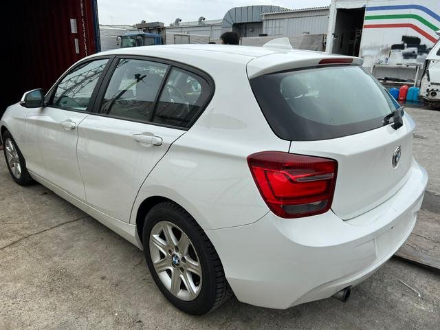 
BMW 1 Series 2012 White full									
