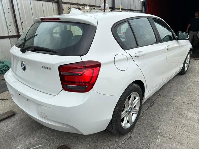 
BMW 1 Series 2012 White full									