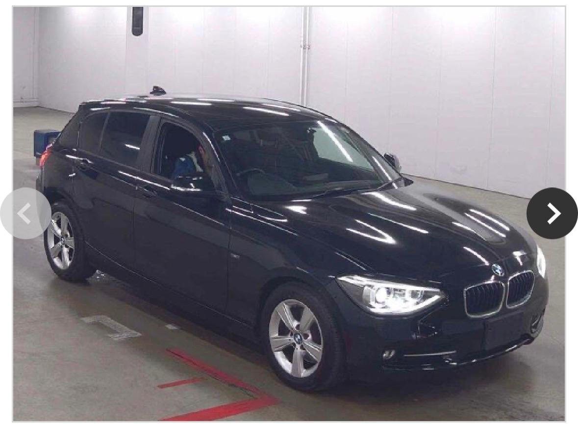 
BMW 1 Series 2013 Black full									