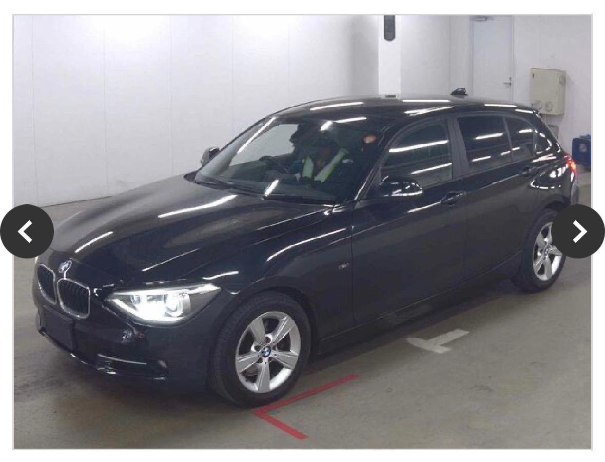 
BMW 1 Series 2013 Black full									