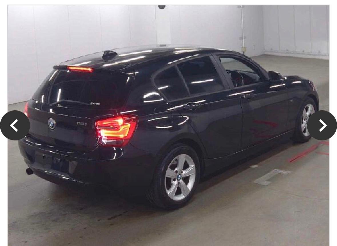 
BMW 1 Series 2013 Black full									