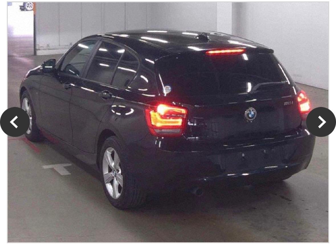 
BMW 1 Series 2013 Black full									