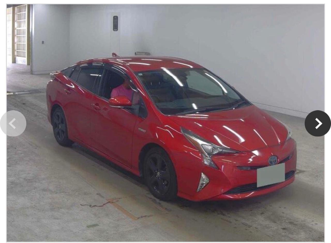 
Prius S Touring Package 2016 Red full									