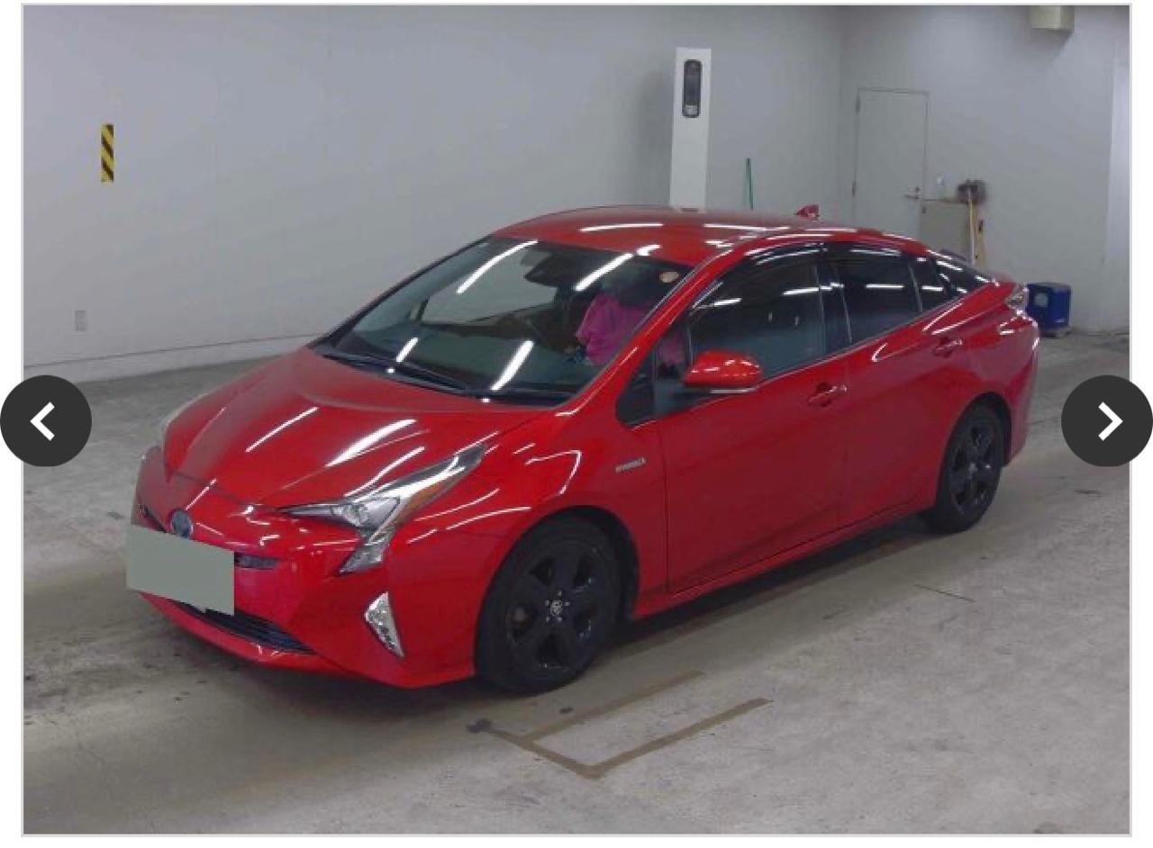 
Prius S Touring Package 2016 Red full									