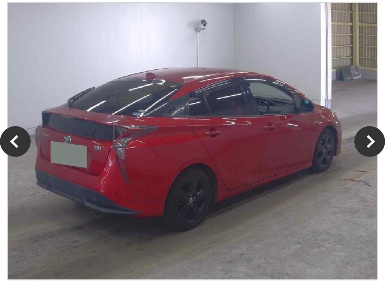 
Prius S Touring Package 2016 Red full									