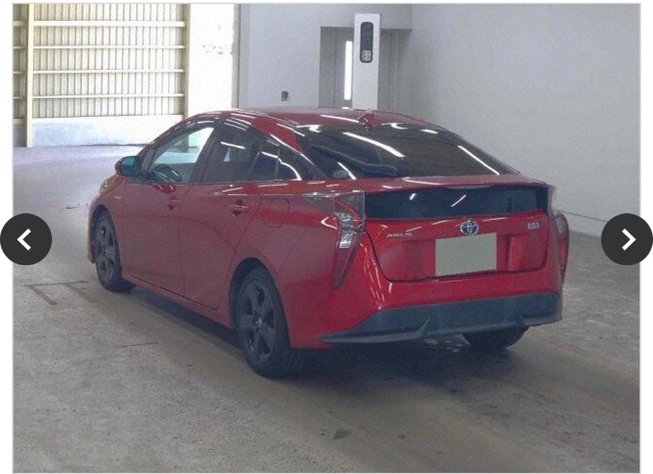 
Prius S Touring Package 2016 Red full									