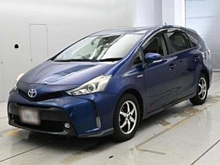 
Toyota Prius + 2015 Blue full									